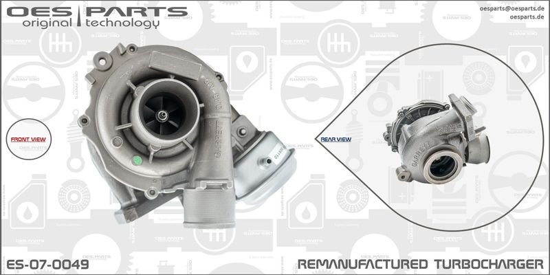 OES PARTS Компрессор, наддув ES-07-0049